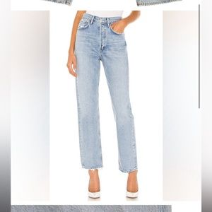 Agolde 90s Mid Rise Loose Fit Jeans 27 Snapshot